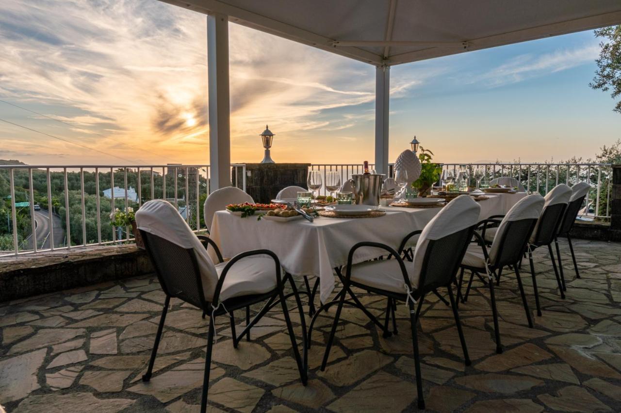 Villa Carolina Sorrento Private Heated Pool And Sea View Zewnętrze zdjęcie