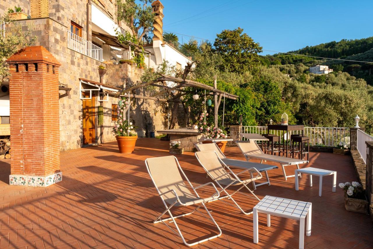 Villa Carolina Sorrento Private Heated Pool And Sea View Zewnętrze zdjęcie