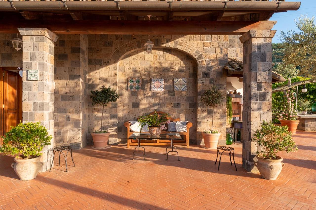 Villa Carolina Sorrento Private Heated Pool And Sea View Zewnętrze zdjęcie