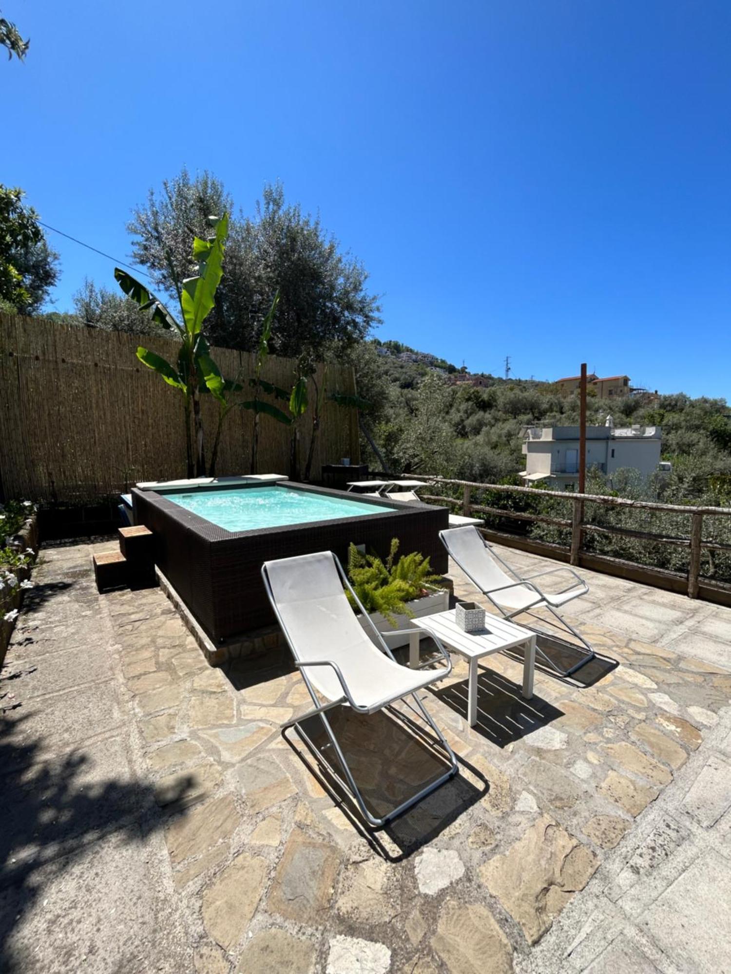 Villa Carolina Sorrento Private Heated Pool And Sea View Zewnętrze zdjęcie